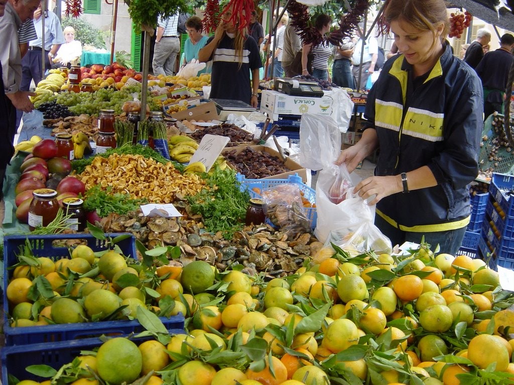 Marknaden i Sineu